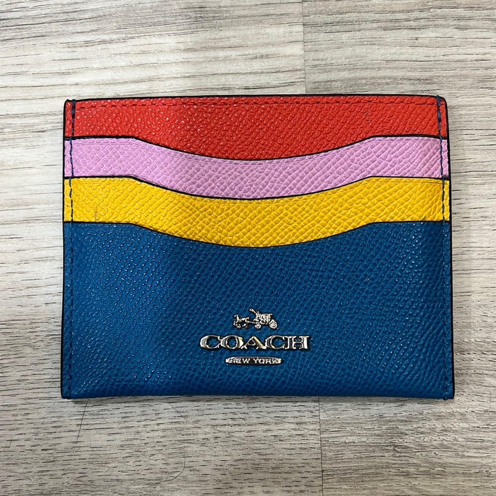 Coach Leather Card Case